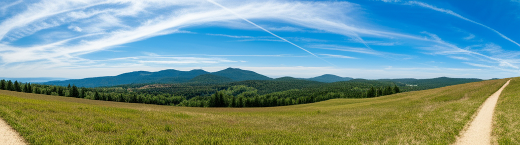 Panoramic view of our development location